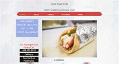 Desktop Screenshot of nicksfood.com